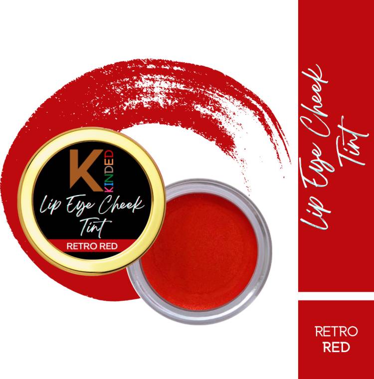 KINDED Lip Eye and Cheek Pigmented Lip Colour Lipstick Tint Balm Eyeshadow Blush Lip Stain Price in India