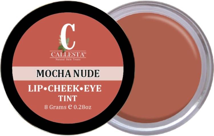 Callesta 3 in 1 Lip, Cheek and Eye Tint - Mocha Nude Lip Stain Price in India