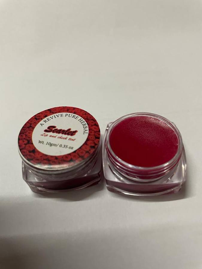 a revive pure herbal scarlet red (7grms) Lip Stain Price in India