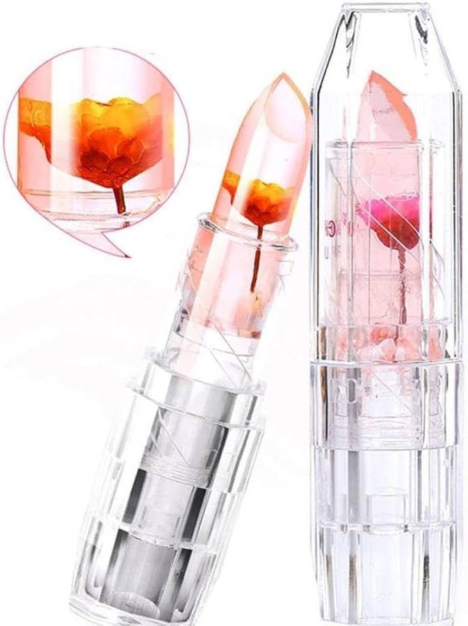 imelda Clear Crystal Flower Jelly Lipstick Lip Stain Price in India