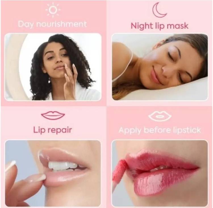 Yuency best lip sleeping mask for cracked or dry lips . Lip Stain Price in India