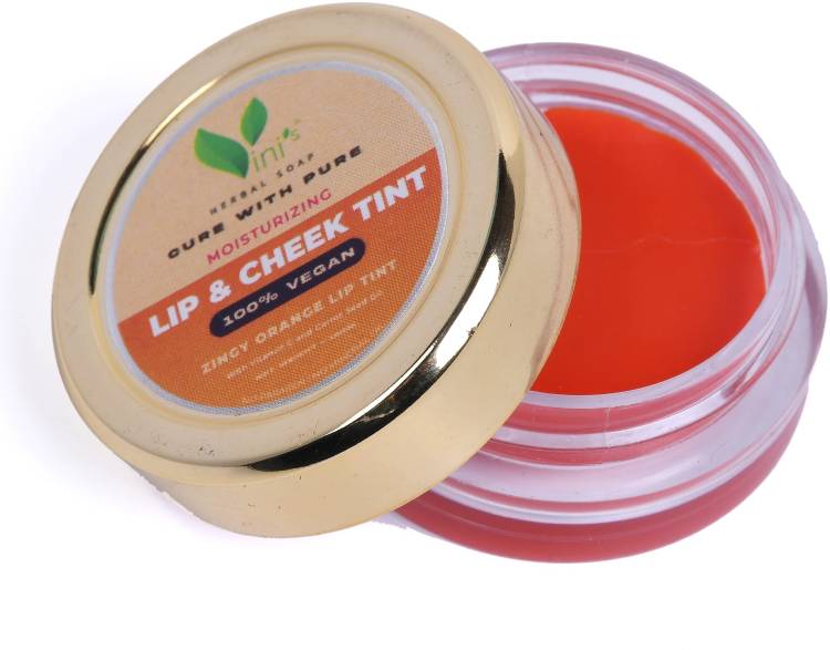 vinis herbal soap LIP AND CHEEK TINT- TINTED LIP BALM FOR GIRLS; LIP TINT,CHEEK BLUSH,EYE SHADOW Lip Stain Price in India