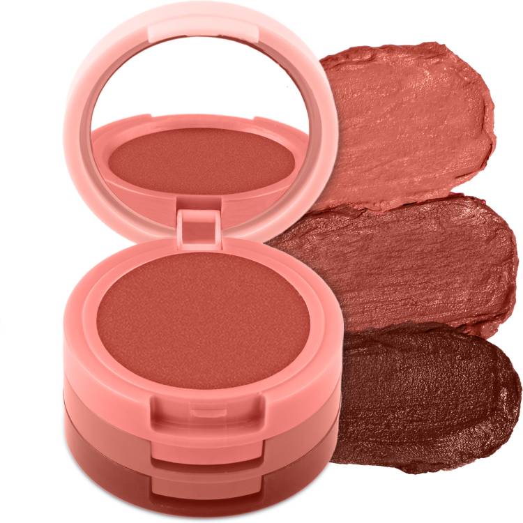 Renee Glam Stack 3-In-1 Lip & Cheek Tint - Nude, Seamless Finish, Smooth & Blendable Lip Stain Price in India