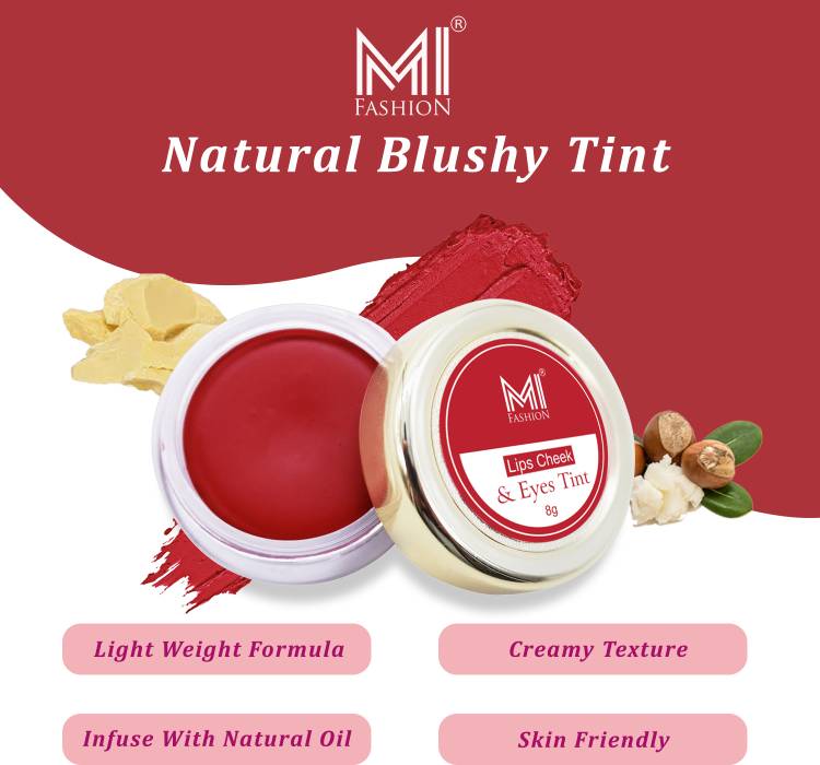 MI FASHION Get a Rich and Radiant Lip Look From Premium Quality Lip Tint for Cheeks & Lips Lip Stain Price in India