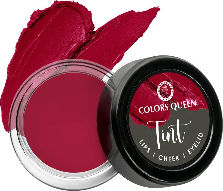 COLORS QUEEN Creamy Matte Lip and Cheek Tint for women Enriched with Vitamin E Price in India