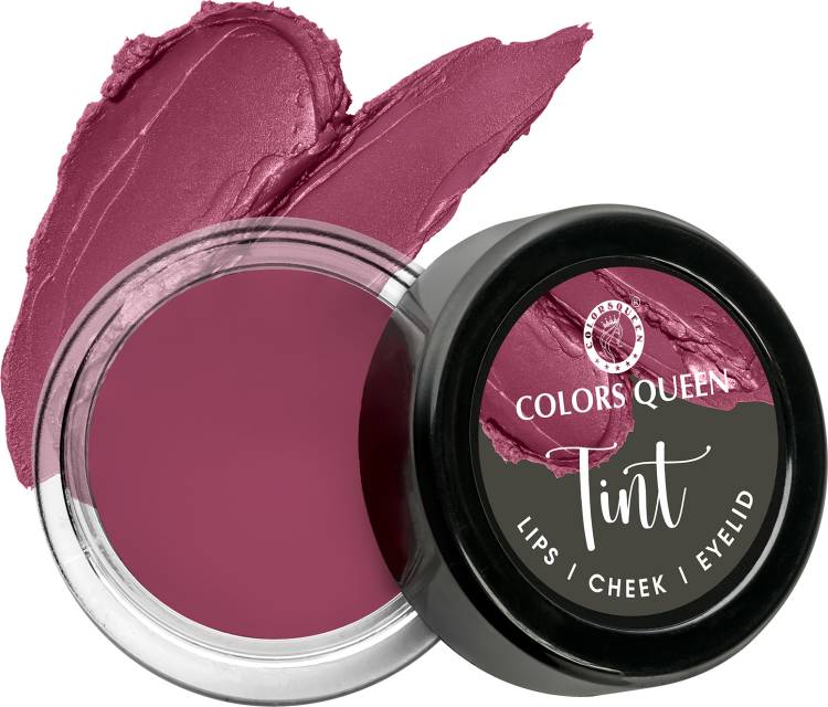 COLORS QUEEN Creamy Matte Lip and Cheek Tint for women Enriched with Vitamin E Price in India