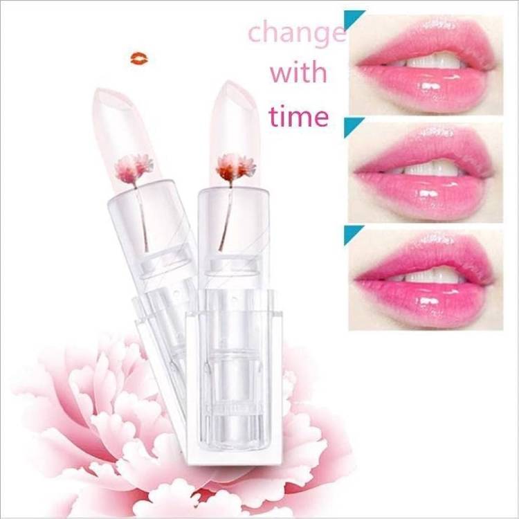 MYEONG Jelly Crystal Lipstick Glossy Color Change Lipstick Lip Stain Price in India