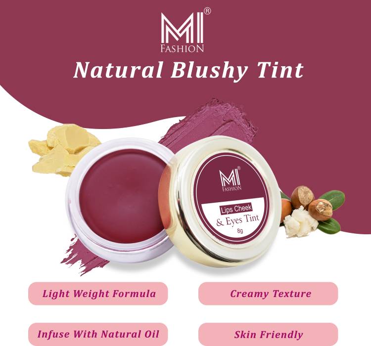 MI FASHION Get Vibrant Color on Cheeks with Lip Tint, High Coverage and Long-Lasting Wear Lip Stain Price in India