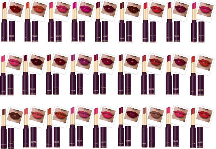 imelda girl who have to craze a best lipsticks collections combo Lip Stain Price in India