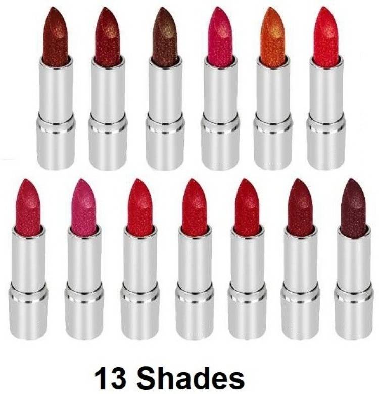 imelda 13 Glitter Lipstick New Color Matte chocolate Lipstick Lip Stain Price in India