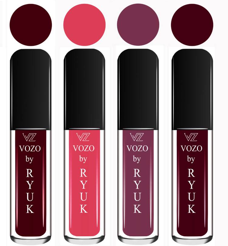 VOZO BY RYUK Liquid Matte Lipstick Soft Smooth Glide on Lips No Paraben VZ210202327 Price in India