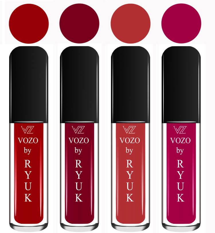 VOZO BY RYUK Liquid Matte Lipstick Soft Smooth Glide on Lips No Paraben VZ2102023010 Price in India
