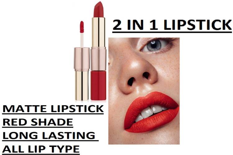 PRICARA BEAUTY LONG LASTING USING NEW BEST RED LIPSTICK PACK OF 1 Price in India