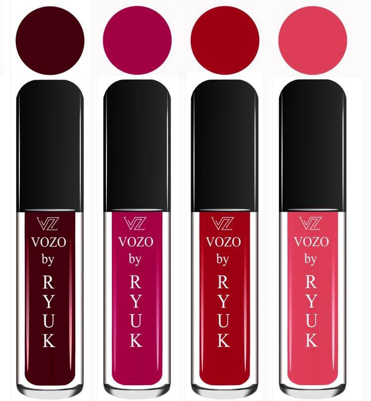 VOZO BY RYUK Liquid Matte Lipstick Soft Smooth Glide on Lips No Paraben VZ210202322 Price in India