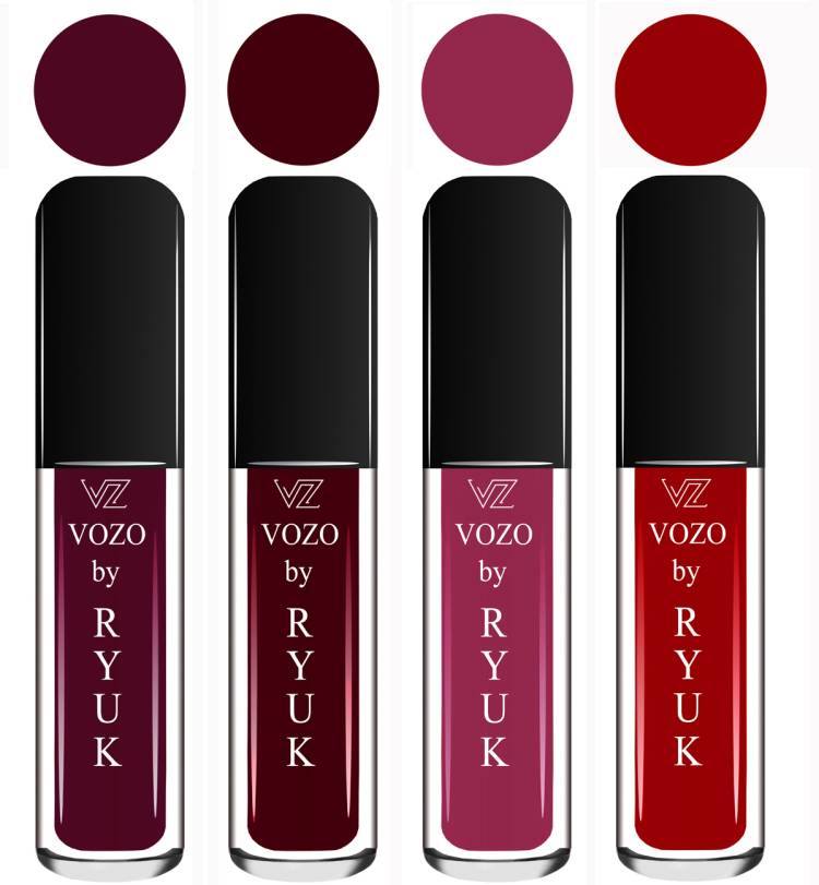 VOZO BY RYUK Liquid Matte Lipstick Soft Smooth Glide on Lips No Paraben VZ29202301 Price in India