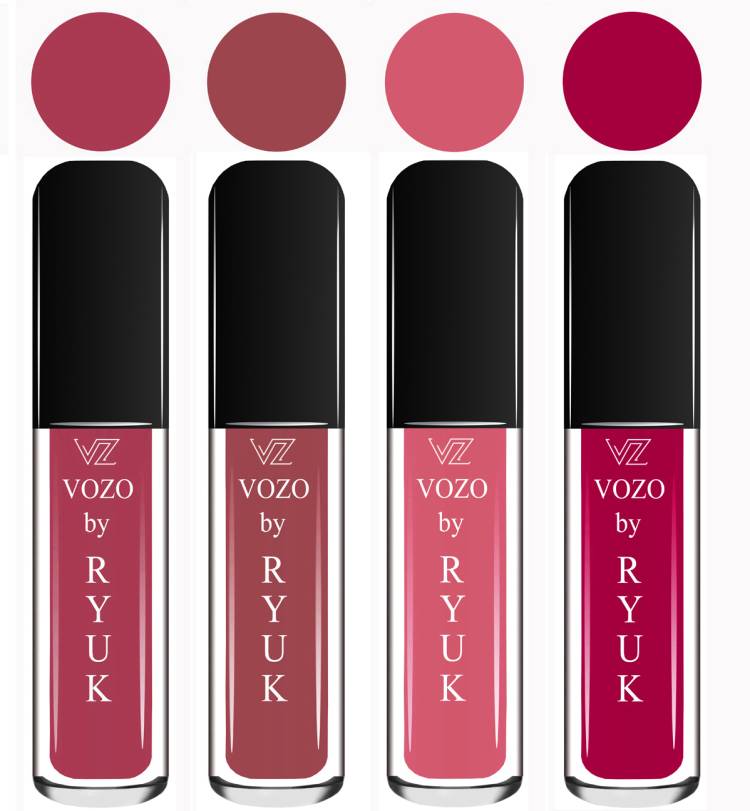 VOZO BY RYUK Liquid Matte Lipstick Soft Smooth Glide on Lips No Paraben VZ2102023032 Price in India