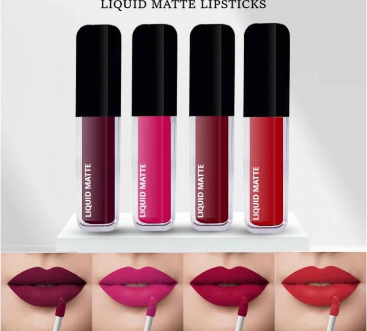 Yiliya Liquid matte l-a-k-m-e makeup lipstick Price in India