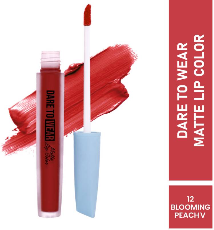 MATT LOOK Dare To Wear Matte Lip Color Lipstick High Pigment Waterproof Non Transfer -12 Price in India