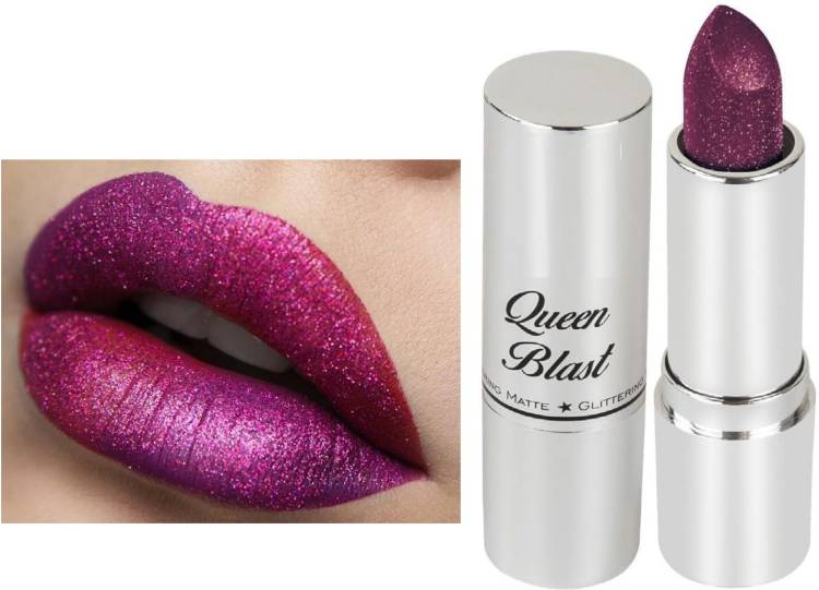 SEUNG PROFESSIONAL PURPLE LIPSTICK SHIMMER GLITTER FOR WOMEN Price in India