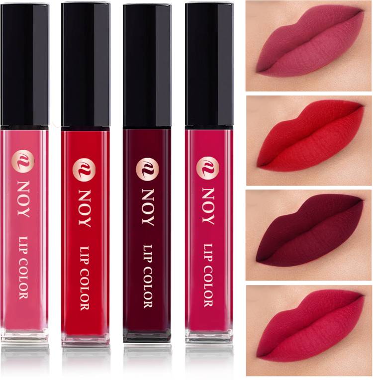NOY Long-Lasting Liquid Matte Lipstick Bold Intense Colors for Playful Look #NL131 Price in India