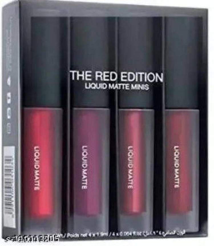 JENERA Mini Matte Red edition Liquid Lipstick Price in India