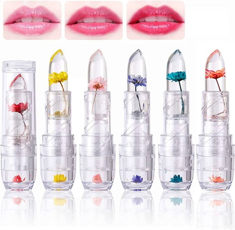 VBA Jelly Lipstick Set,Magic Mood&Temperature&PH Color Chaning Lip Color Set of 6 Price in India