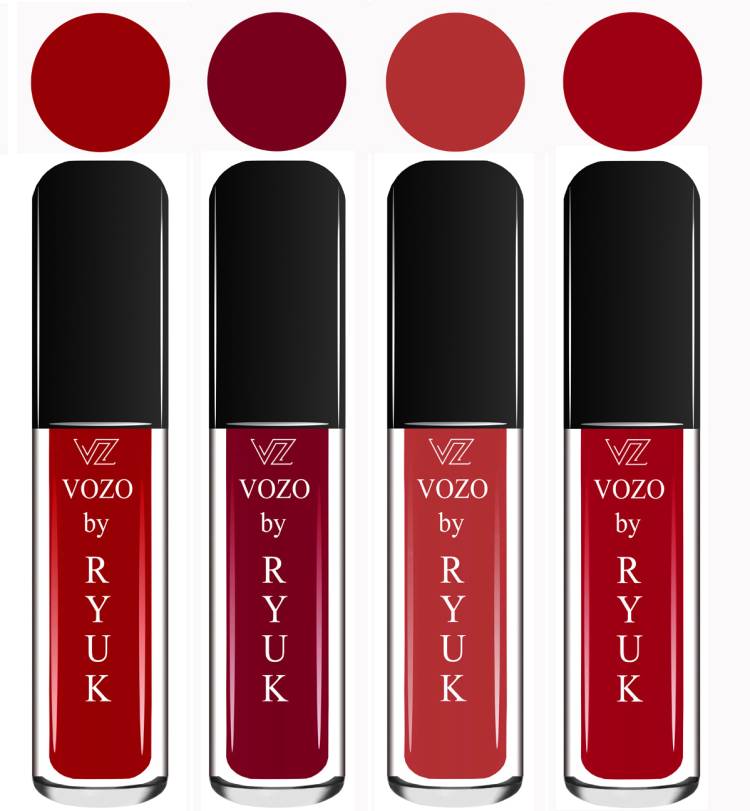 VOZO BY RYUK Liquid Matte Lipstick Soft Smooth Glide on Lips No Paraben VZ2102023011 Price in India