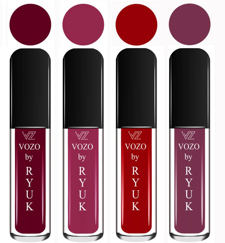 VOZO BY RYUK Liquid Matte Lipstick Soft Smooth Glide on Lips No Paraben VZ292023004 Price in India