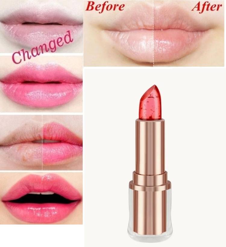 BLUEMERMAID LONG LASTING JELLY COLOR CHANGING LIPSTICK FOR LIP MAKEUP Price in India