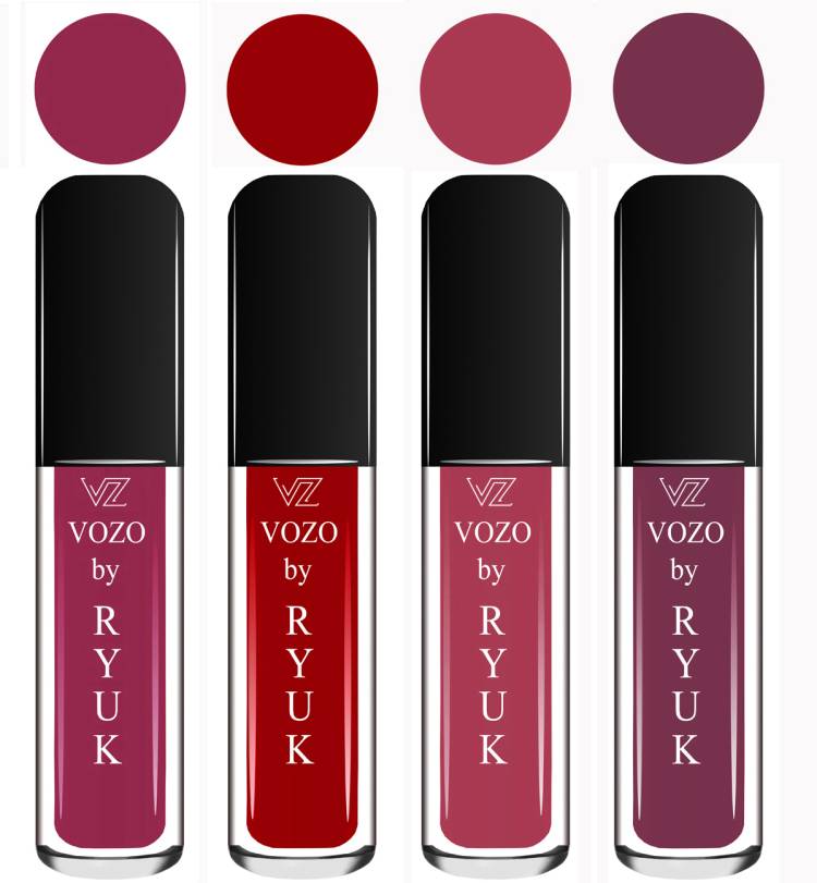 VOZO BY RYUK Liquid Matte Lipstick Soft Smooth Glide on Lips No Paraben VZ210202336 Price in India