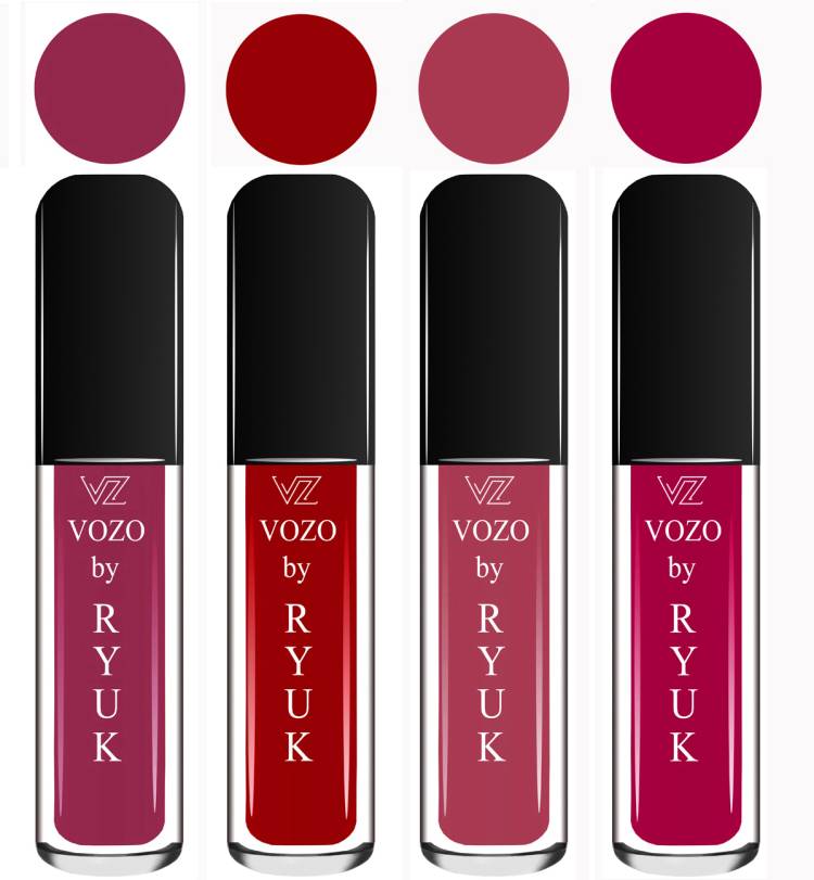VOZO BY RYUK Liquid Matte Lipstick Soft Smooth Glide on Lips No Paraben VZ210202332 Price in India