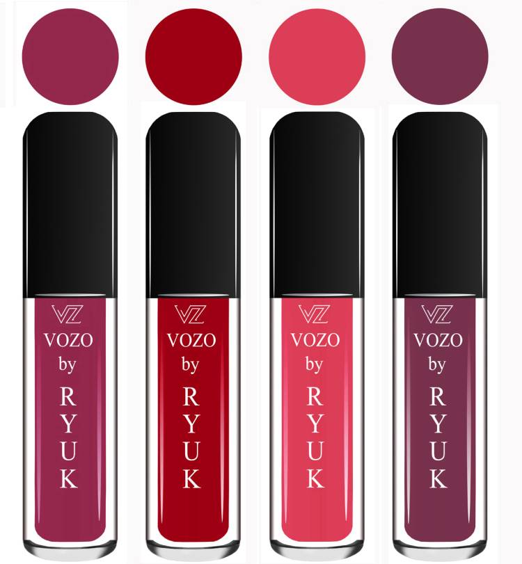 VOZO BY RYUK Liquid Matte Lipstick Soft Smooth Glide on Lips No Paraben VZ210202380 Price in India