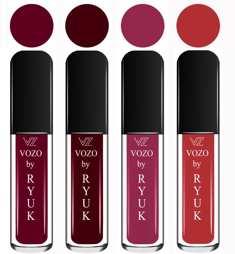 VOZO BY RYUK Liquid Matte Lipstick Soft Smooth Glide on Lips No Paraben VZ29202384 Price in India