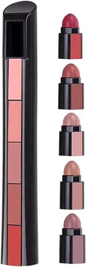 QUIYANG Ultra Smooth Beauty Creamy Matte 5 in1 Fab Lipstick Price in India