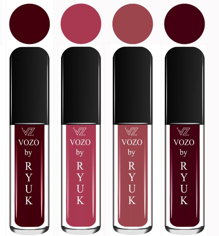 VOZO BY RYUK Liquid Matte Lipstick Soft Smooth Glide on Lips No Paraben VZ292023090 Price in India