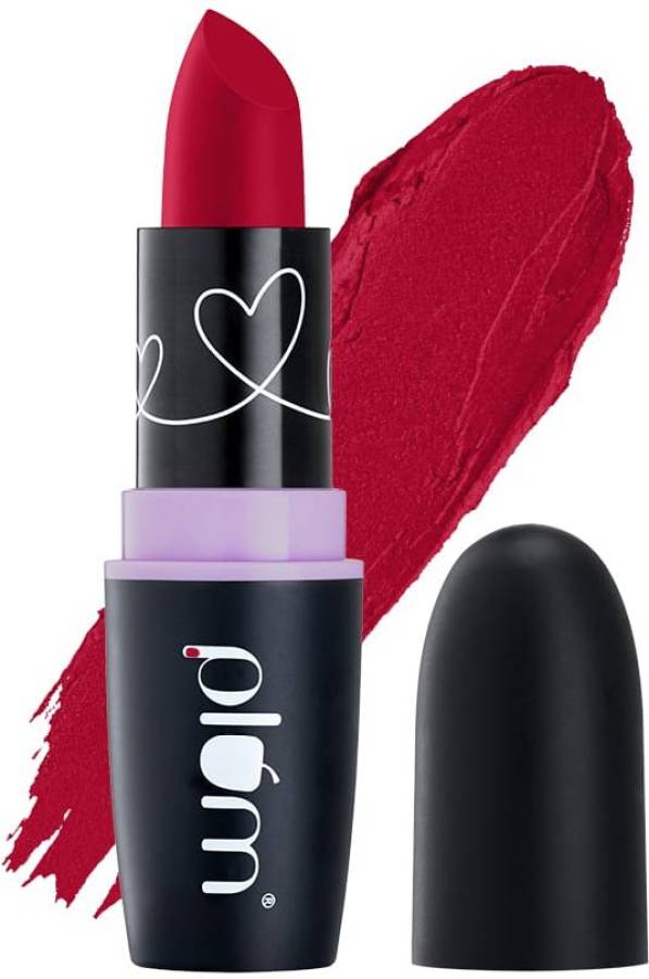 Plum Matterrific Lipstick | Highly Pigmented | Fire Away - 140 (Cool Toned Red) Price in India