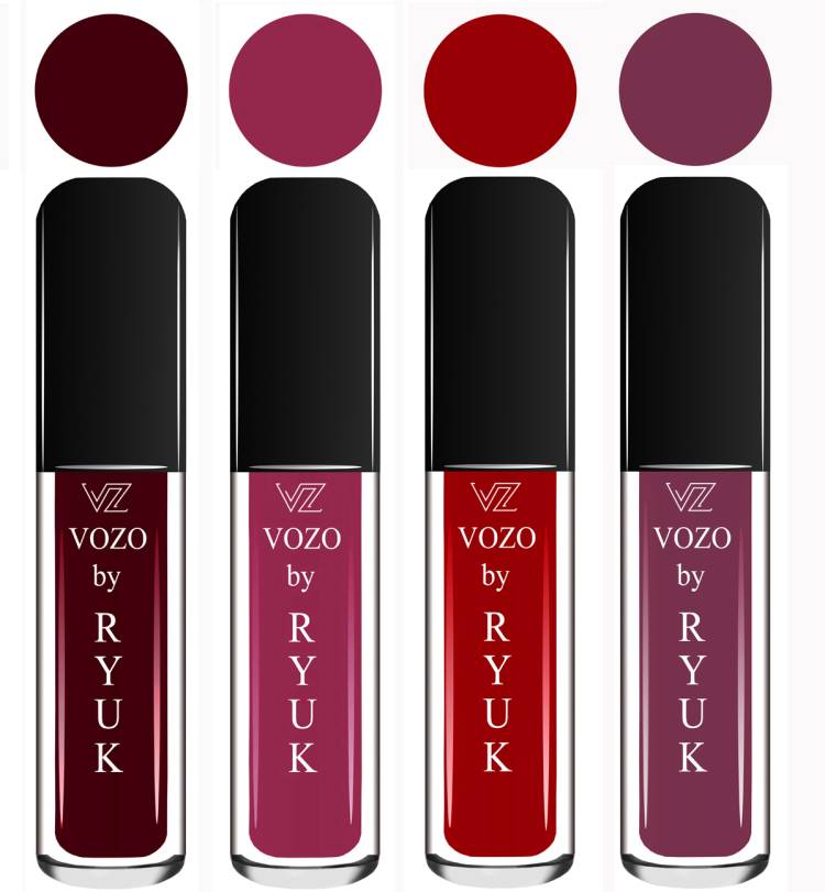 VOZO BY RYUK Liquid Matte Lipstick Soft Smooth Glide on Lips No Paraben VZ292023070 Price in India