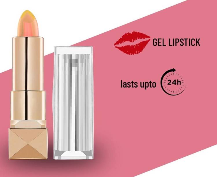 JANOST Natural Highest quality Gel Lipstick Lips Moist Smooth Feel Price in India