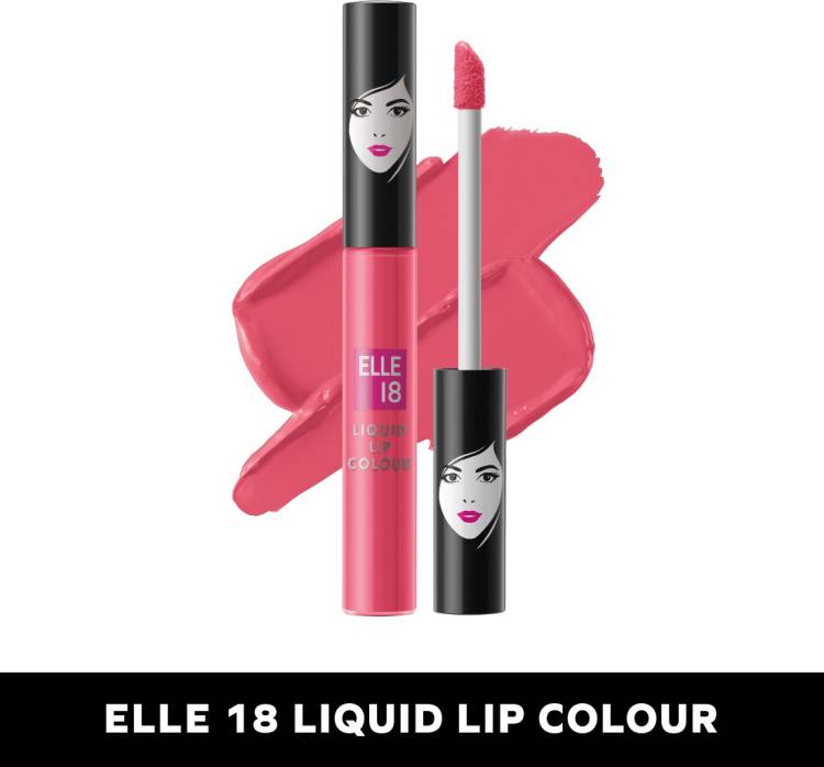 ELLE 18 Liquid Lip Color Peppy Coral Price in India