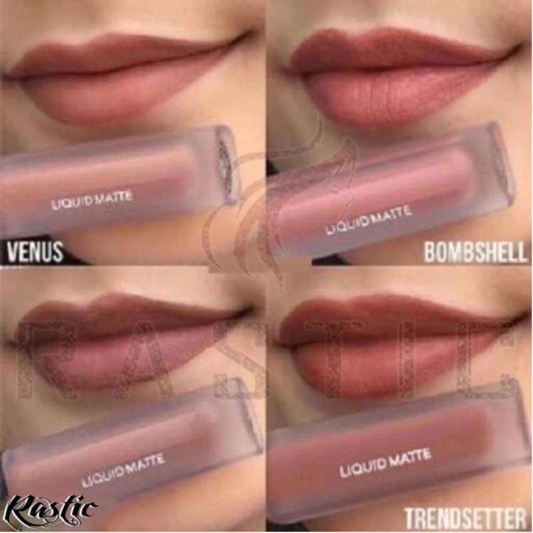 huemic Liquid Matte Nude Lipstick 4 Piece Price in India