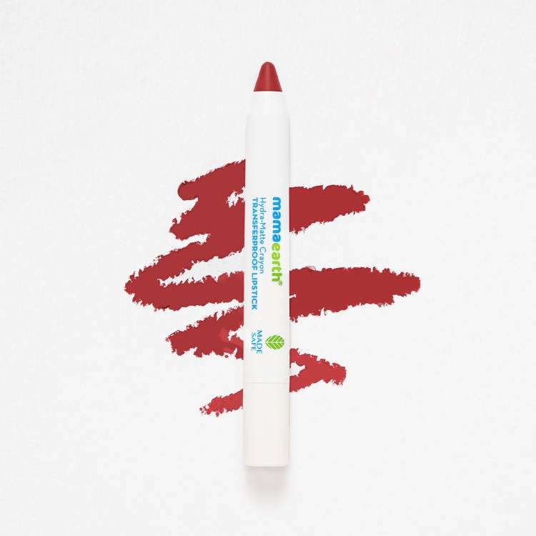MamaEarth Hydra-Matte Crayon Transferproof Lipstick with Argan Oil & Hyaluronic Acid Price in India