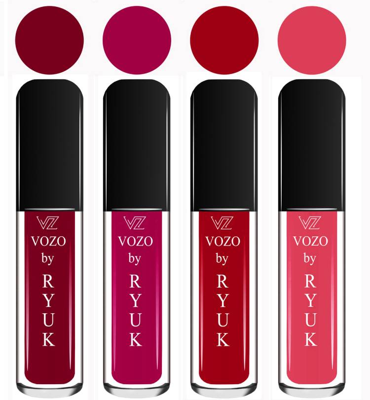 VOZO BY RYUK Liquid Matte Lipstick Soft Smooth Glide on Lips No Paraben VZ211202325 Price in India