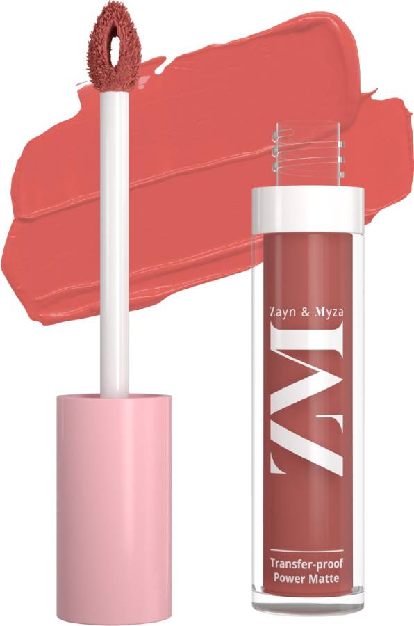 ZM Zayn & Myza Transfer-Proof Power Matte Liquid Lipstick With Long Lasting Formula Price in India