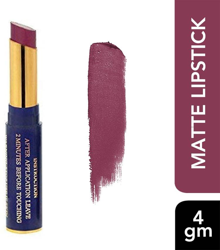 Meilin Non Transfer 18 Hours Stay Lipstick For Women (Gold Burgundy) (G848) Price in India