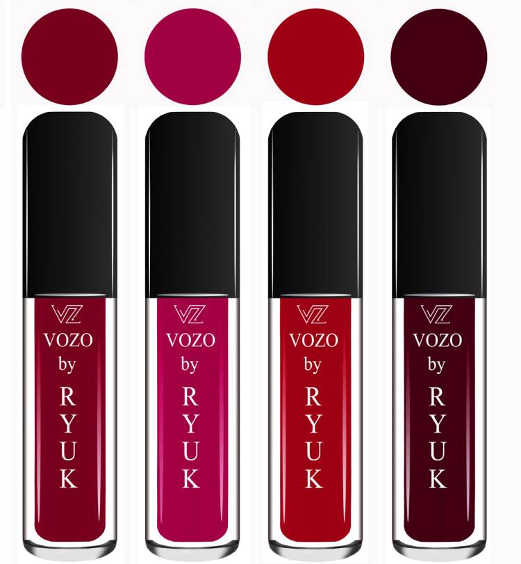 VOZO BY RYUK Liquid Matte Lipstick Soft Smooth Glide on Lips No Paraben VZ211202327 Price in India