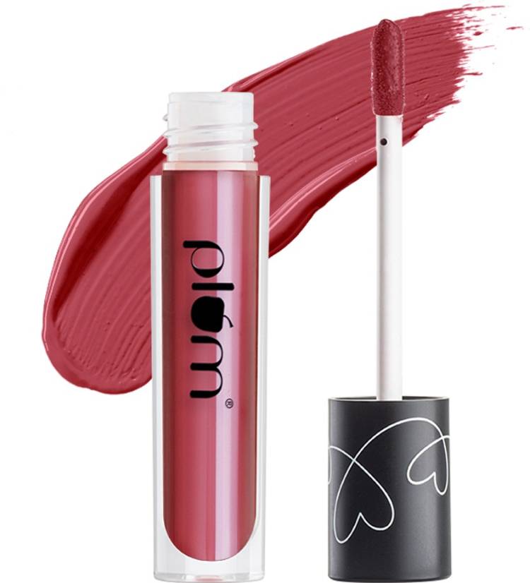 Plum Matte In Heaven Liquid Lipstick | Candy Crush - 132 (Blush Pink) Price in India