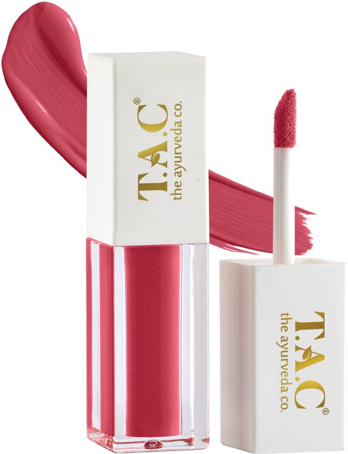 TAC - The Ayurveda Co. Catch Coral Liquid Matte Lipstick, Long Lasting, Transfer Proof Price in India
