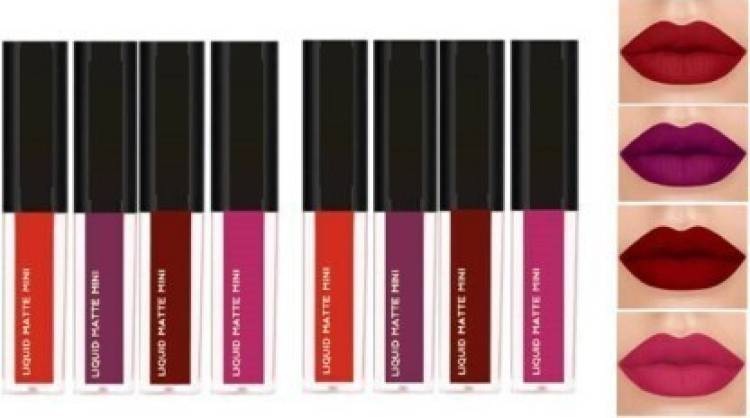 Kiss Beauty Women Liquid matte lipstick - Red edition Price in India