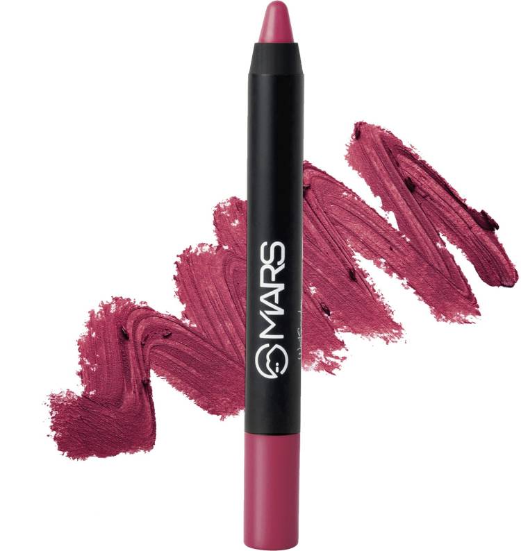 MARS Smudge Proof Long Lasting Butter Smooth Lip Crayon Price in India