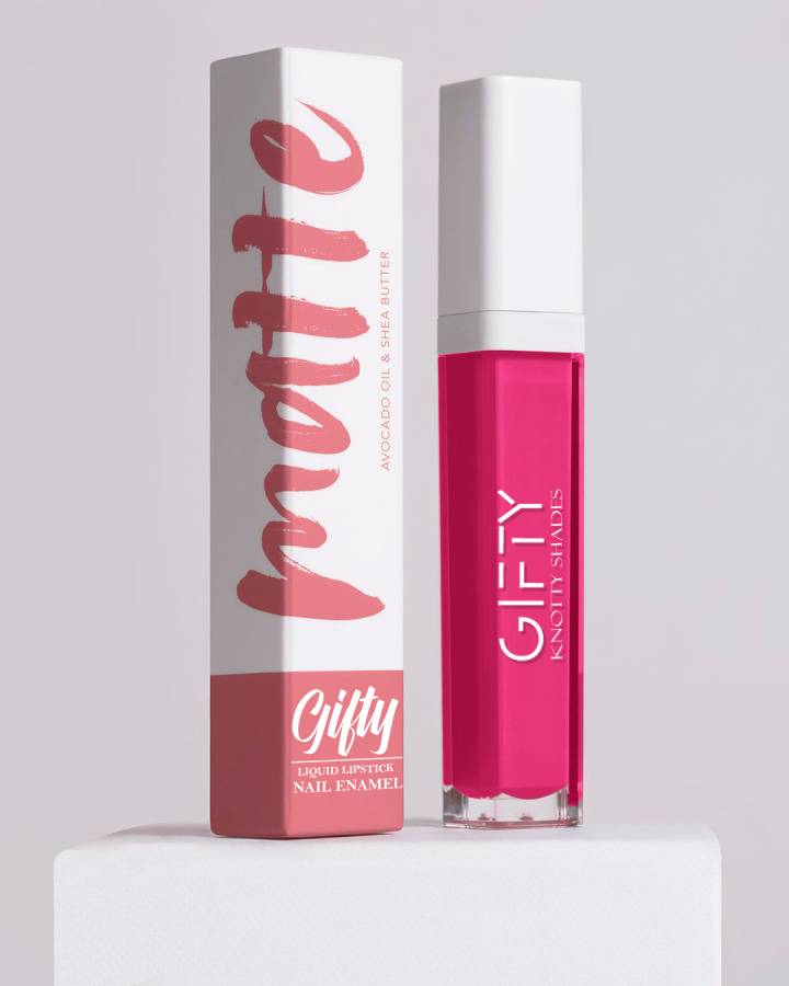 GIFTY Matte Smudge Proof Liquid Lipstick Price in India